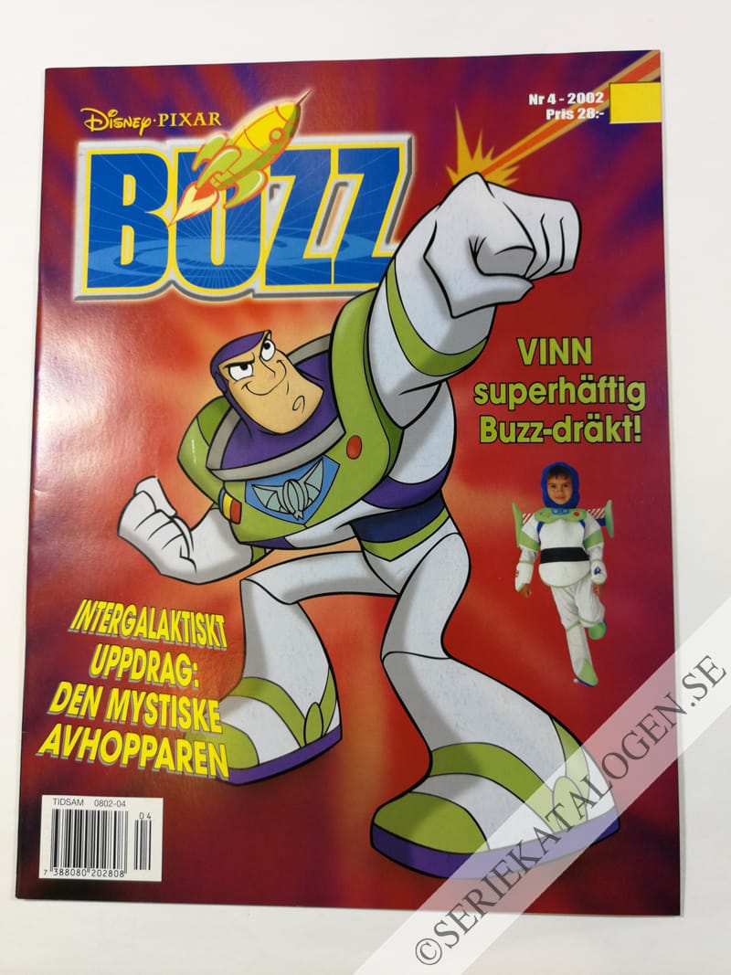 Framsida på Buzz Lightyear #4 (2002)