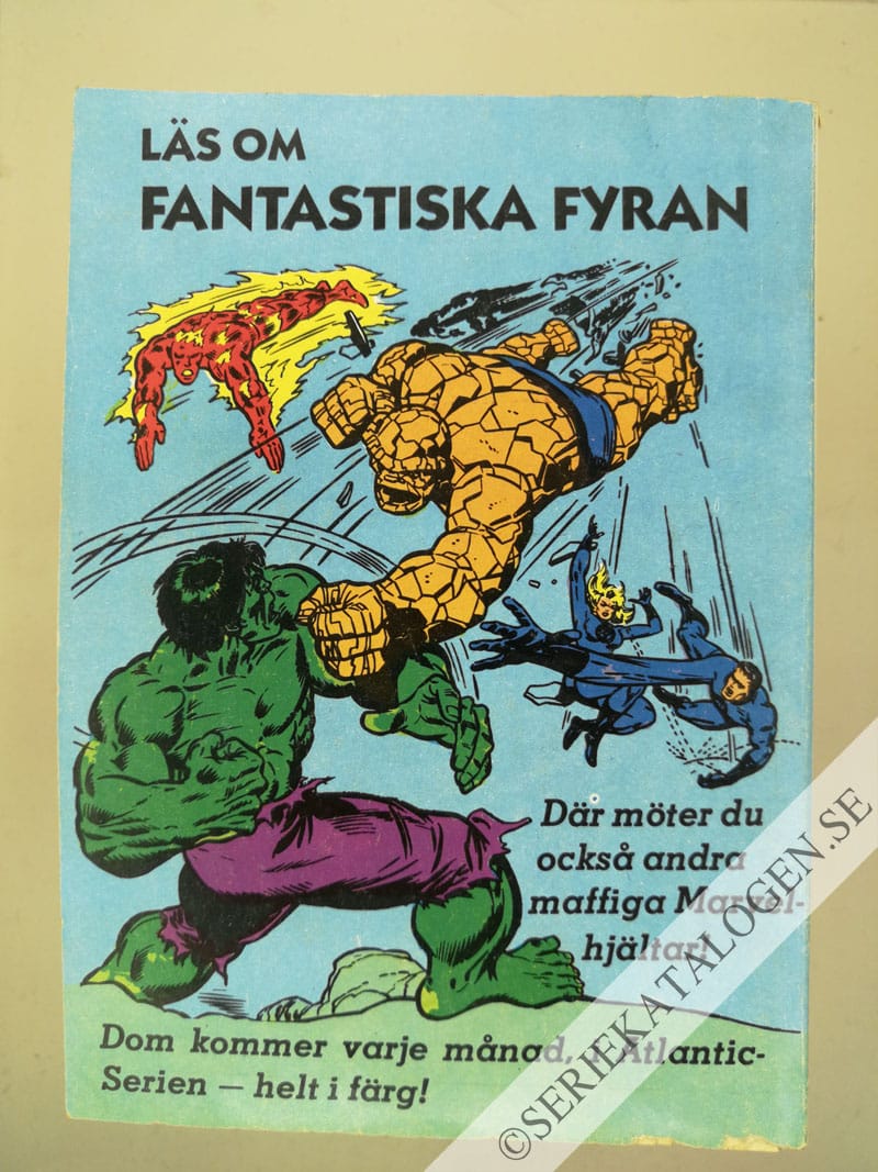 Baksida på Fallskärmstruppen (1979)