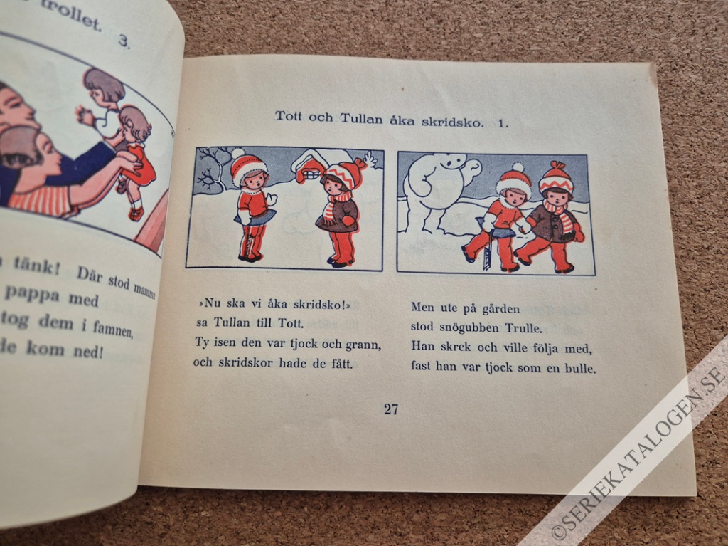 Exempel på Verser för smått folk (1931)