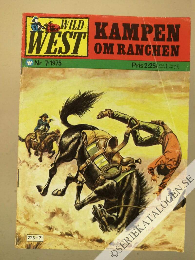 Framsida på Kampen om ranchen (1975)