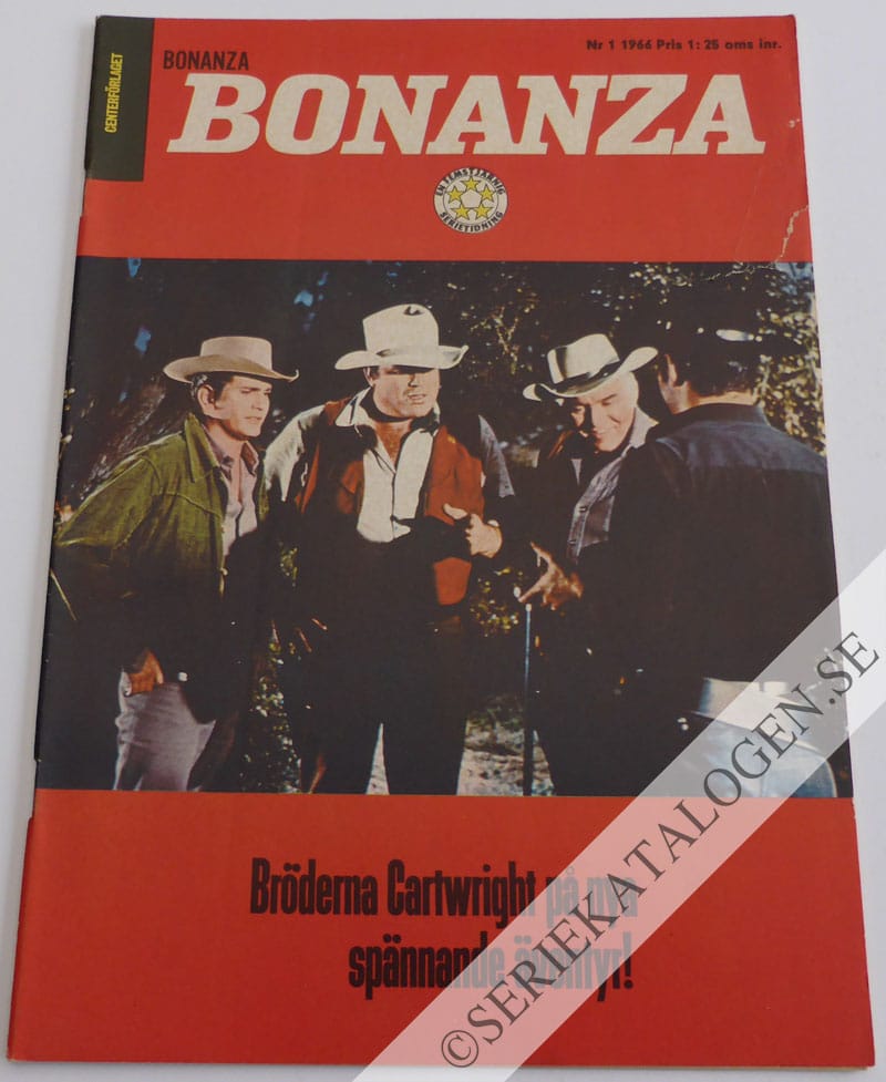 Framsida på Bonanza #1 (1966)