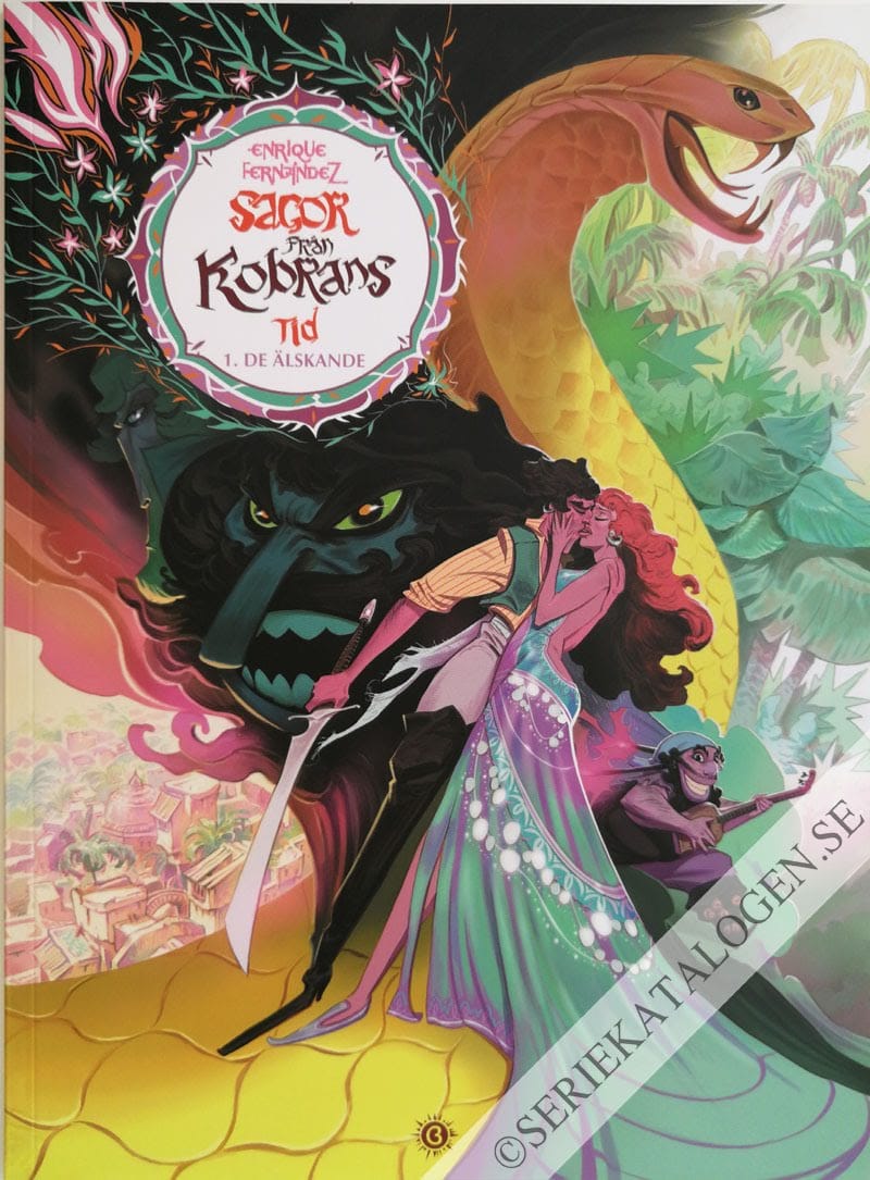 Framsida på Sagor från kobrans tid De älskande (2014)