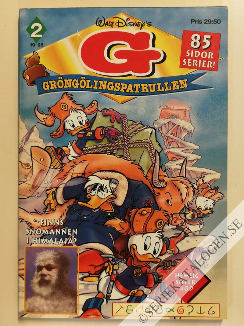 Framsida på Gröngölingspatrullen #2 (1998)