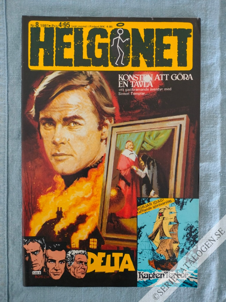 Framsida på Helgonet #8 (1981)