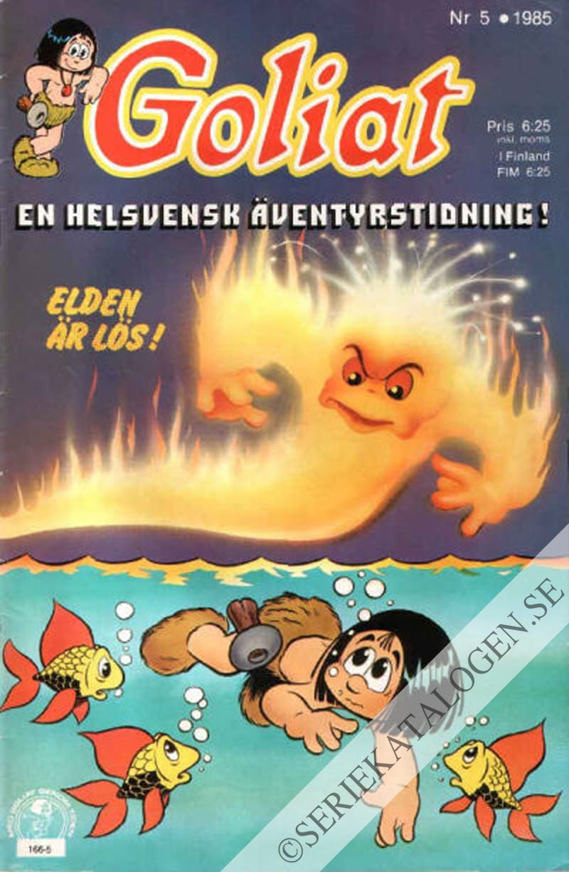 Framsida på Goliat #5 (1985)