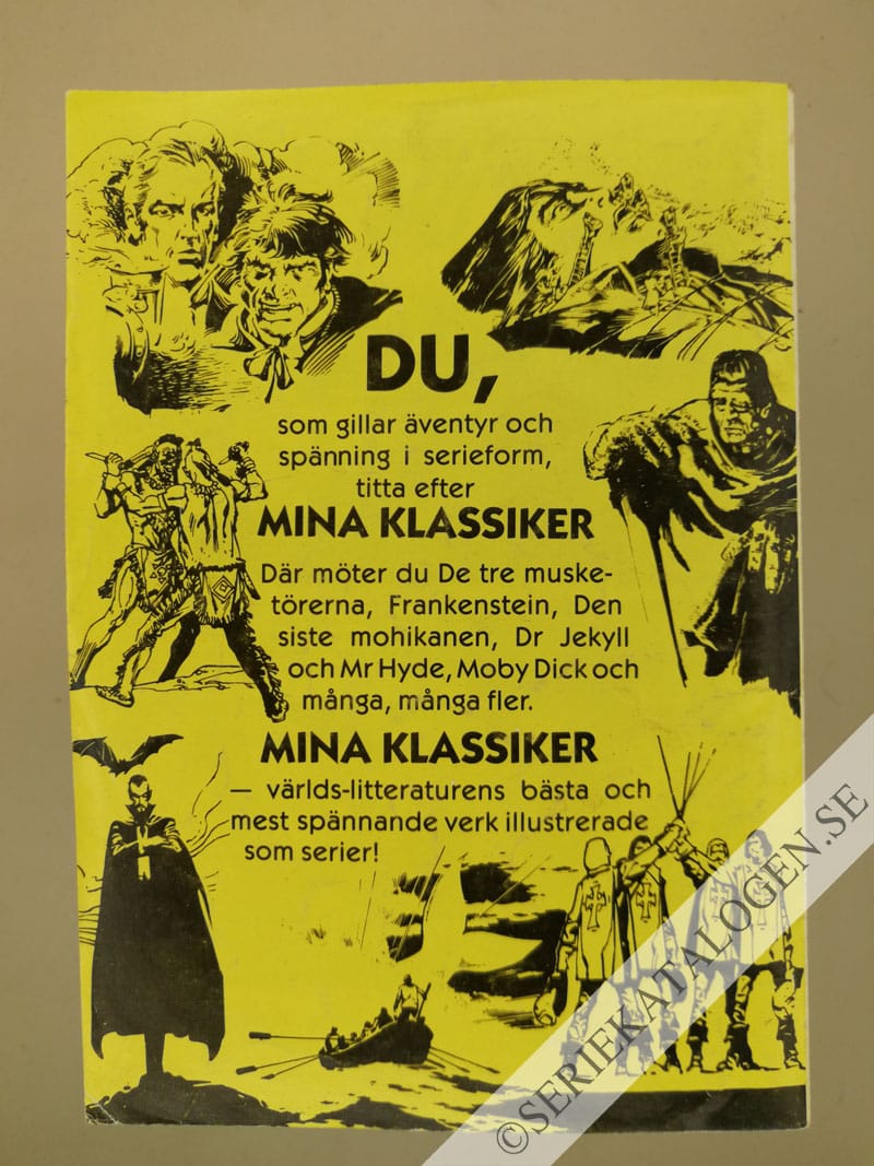 Baksida på Förbjuden att dö (1981)
