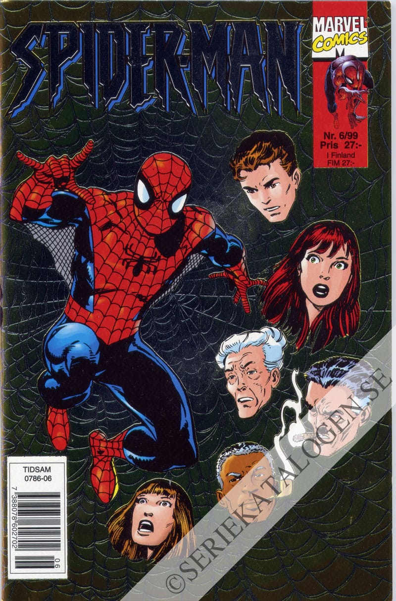 Framsida på Spider-Man #6 (1999)