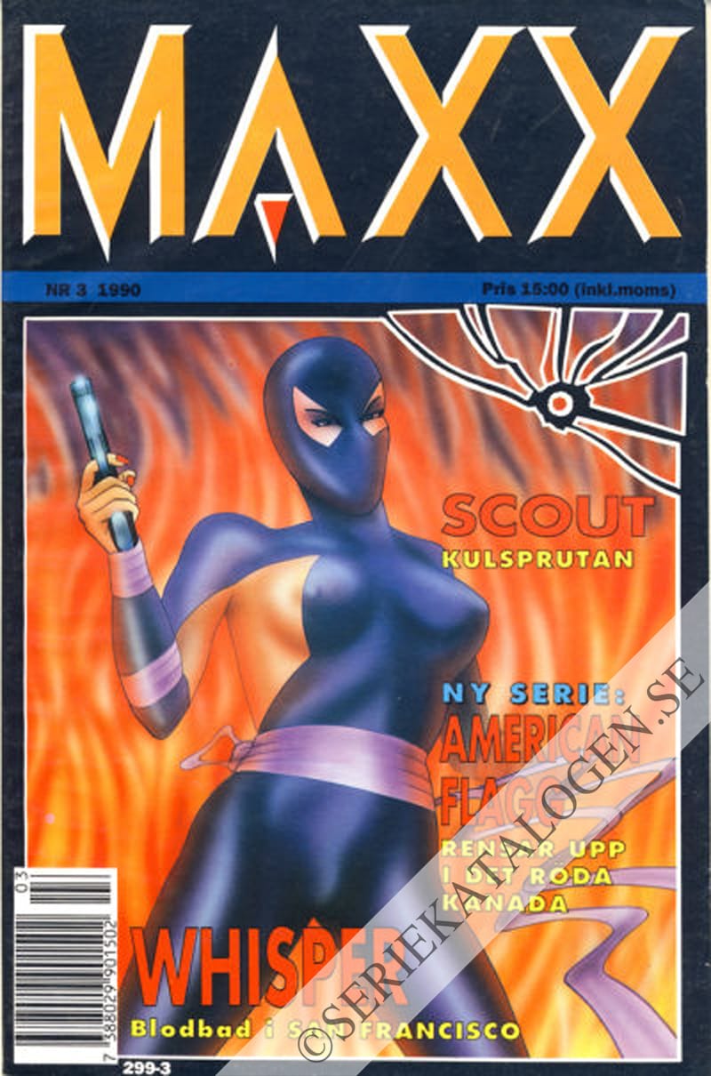 Framsida på Maxx #3 (1990)