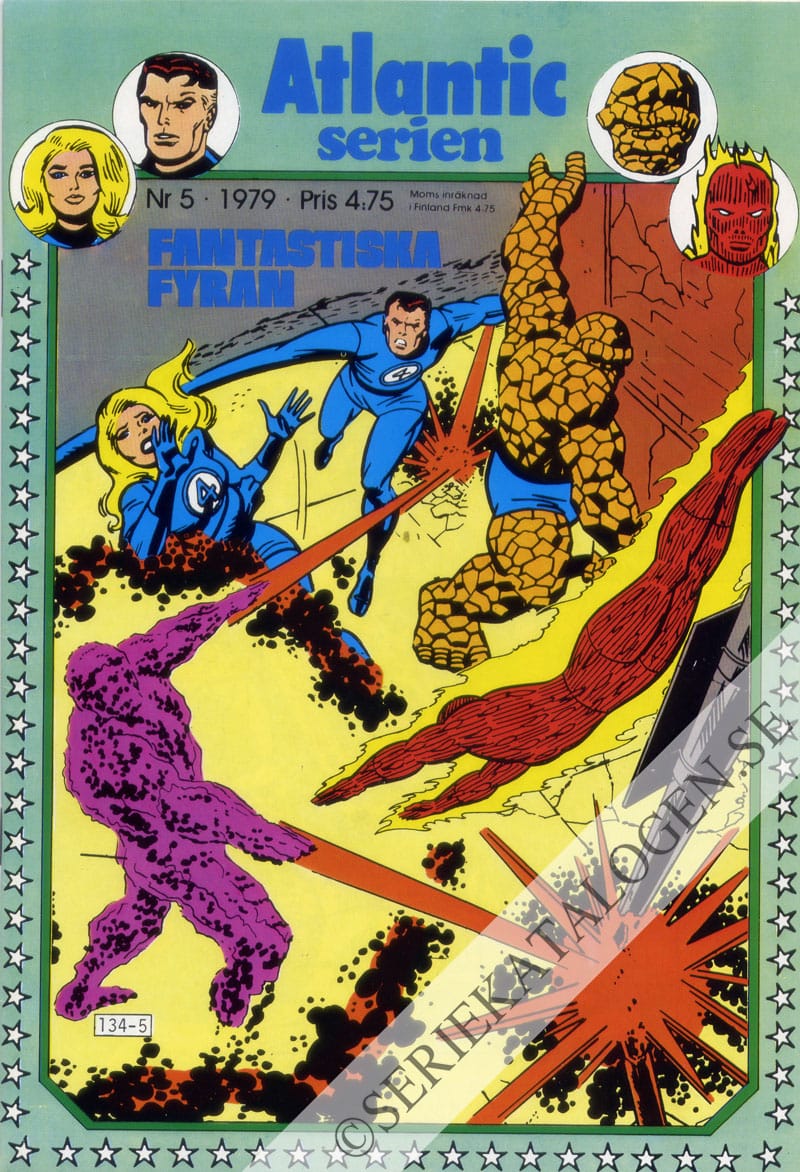 Framsida på Atlanticserien #5 (1979)