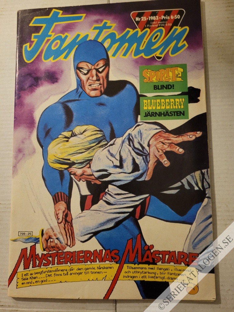 Framsida på Fantomen #25 (1983)