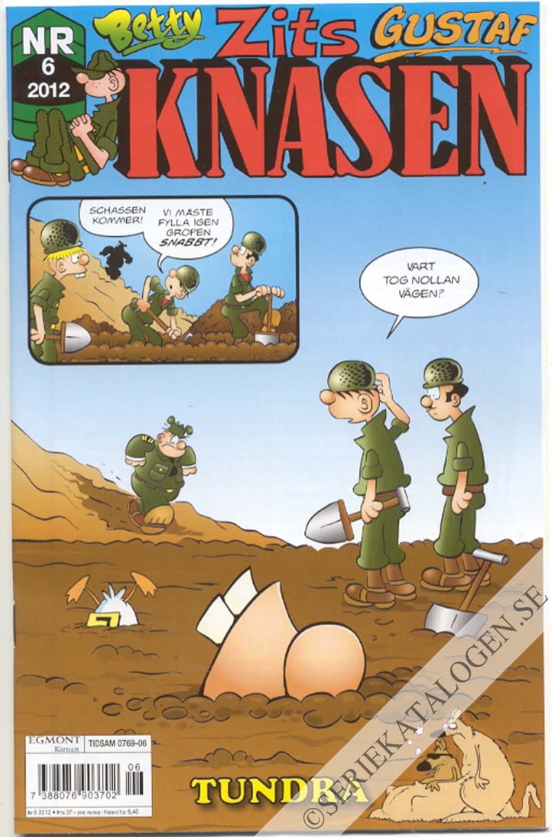 Framsida på Knasen #6 (2012)