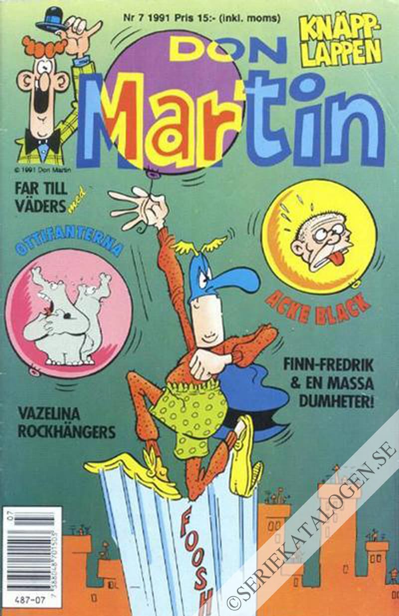 Framsida på Don Martin #7 (1991)