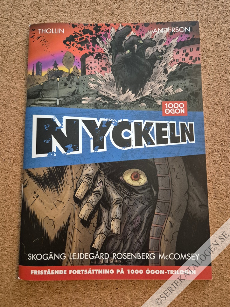 Framsida på 1000 ögon Nyckeln (2012)