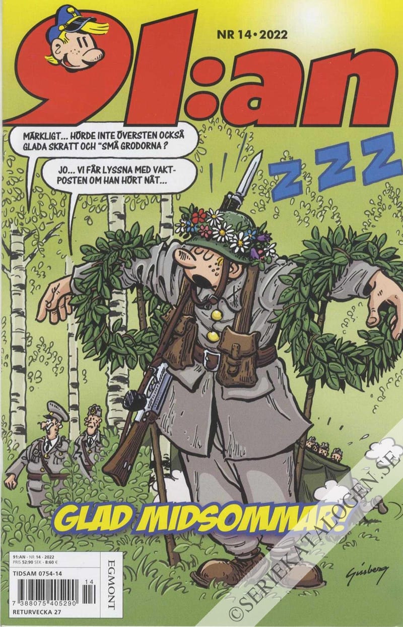 Framsida på 91:an #14 (2022)