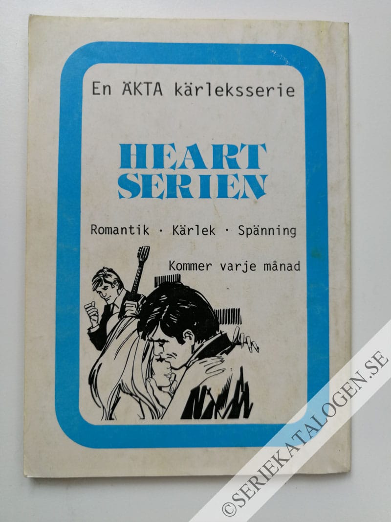 Baksida på Flicka på rymmen (1978)