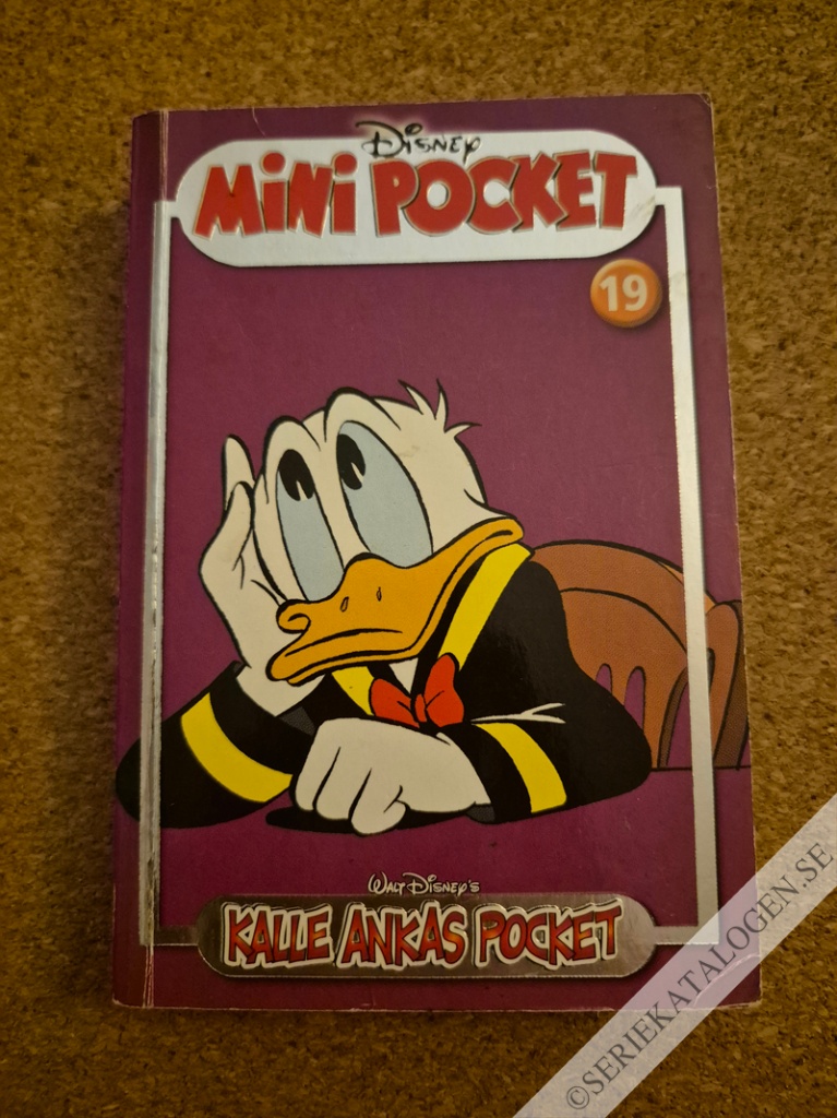 Framsida på Kalle Ankas Mini Pocket #19 (2007)