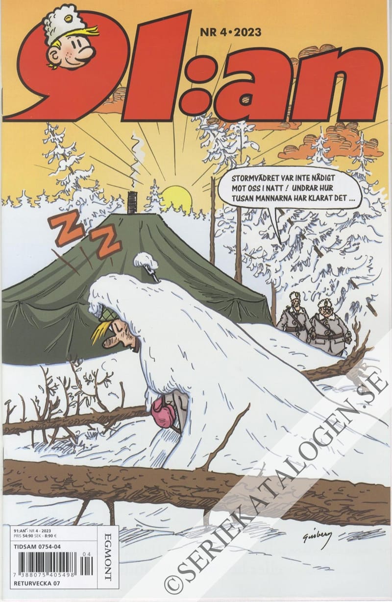 Framsida på 91:an #4 (2023)