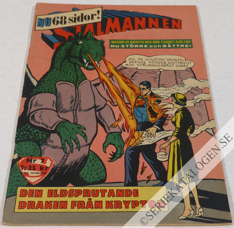 Framsida på Stålmannen #7 (1963)