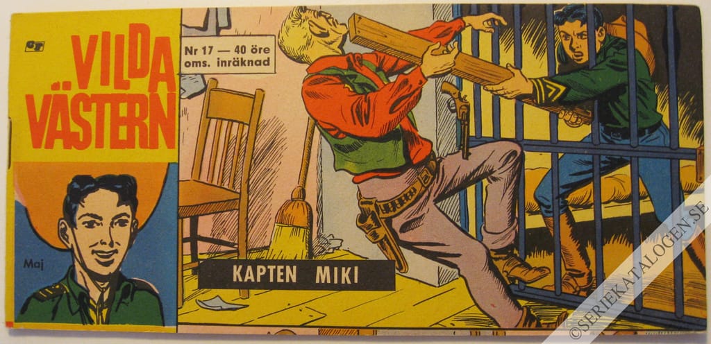 Framsida på Vilda Västern #17 (1965)