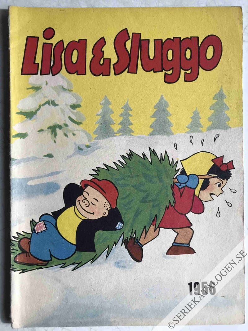 Framsida på Lisa & Sluggo # (1956)