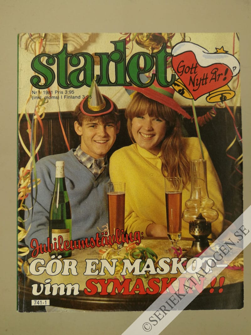 Framsida på Starlet #1 (1981)