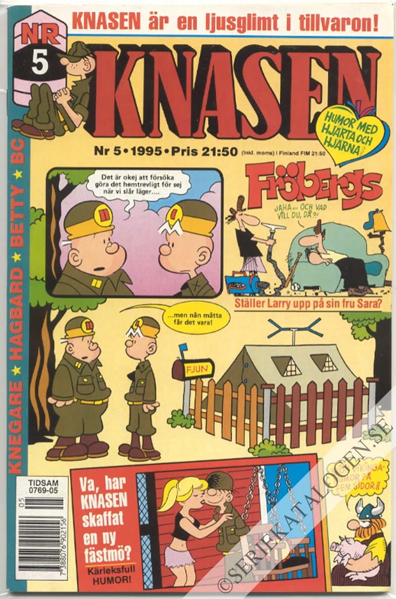 Framsida på Knasen #5 (1995)
