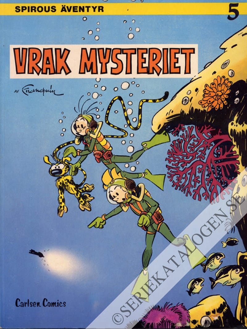 Framsida på Vrakmysteriet (1984)