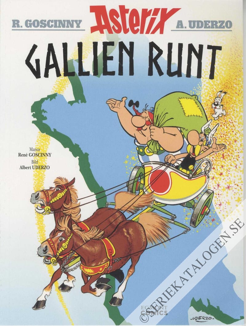 Framsida på Gallien runt (2022)