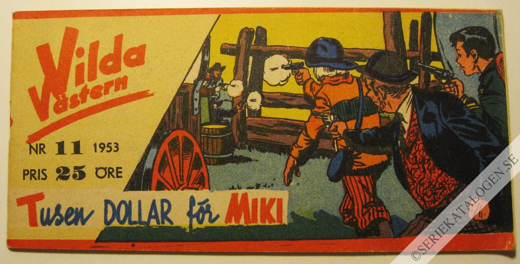 Framsida på Vilda Västern #11 (1953)