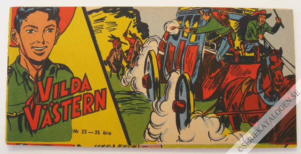 Framsida på Vilda Västern #22 (1956)