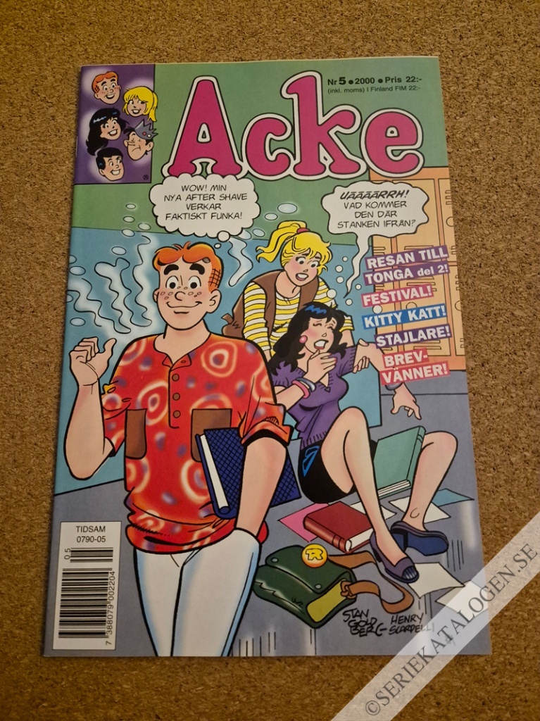 Framsida på Acke #5 (2000)