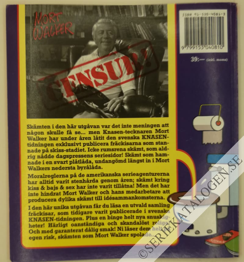Baksida på Knasen - Fräckisarna som stannade på skiss-stadiet (1994)