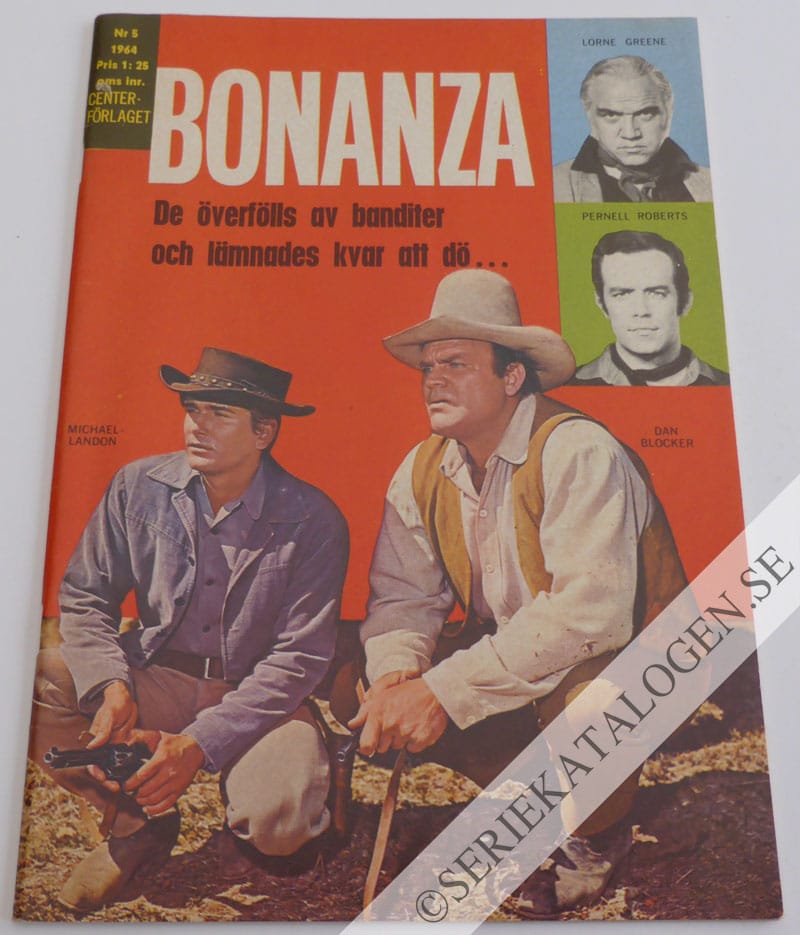 Framsida på Bonanza #5 (1964)