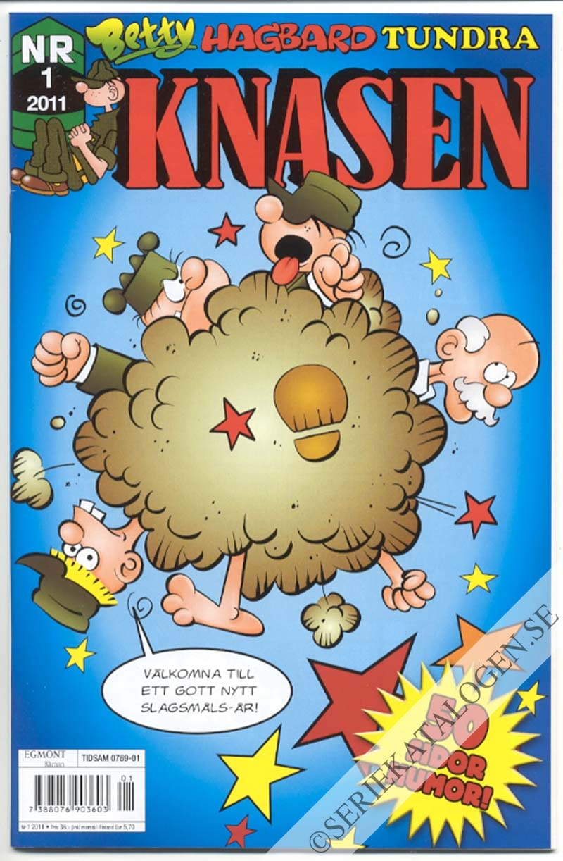 Framsida på Knasen #1 (2011)