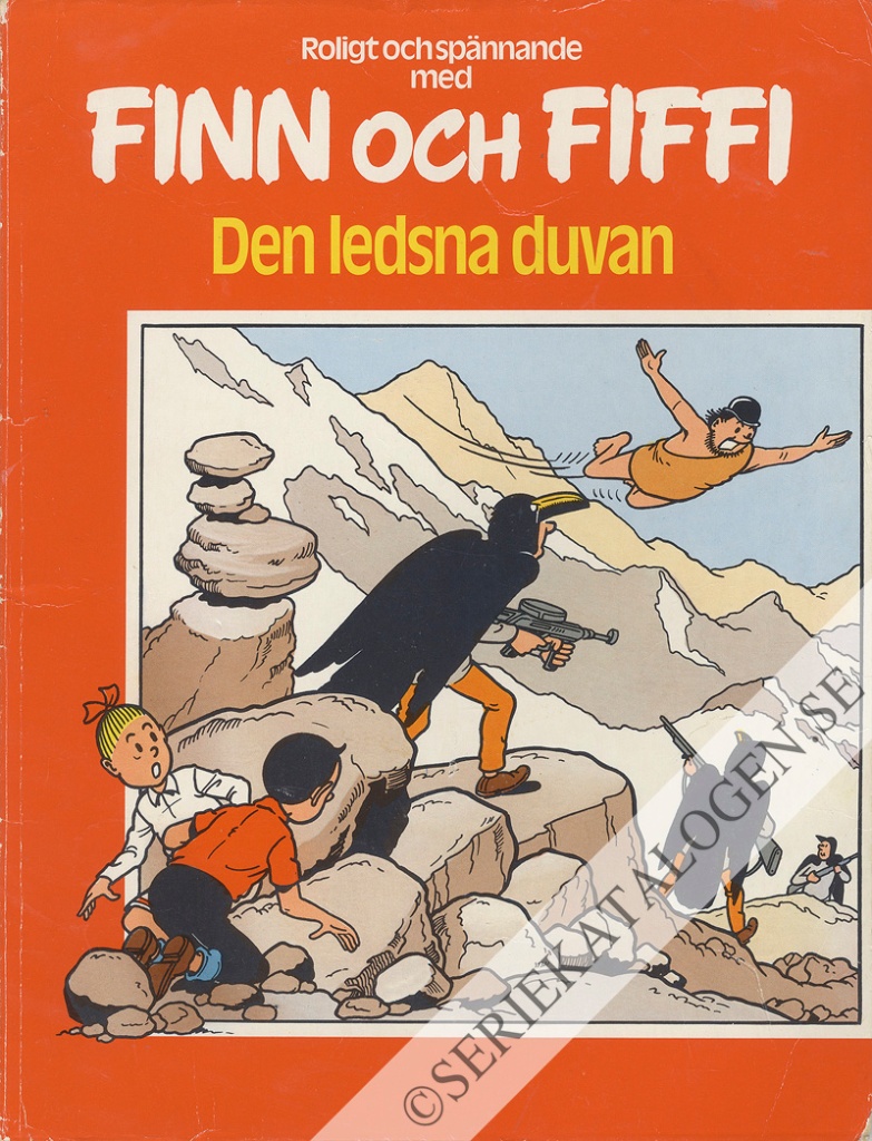 Framsida på Finn och Fiffi #68 - Den ledsna duvan (1979)