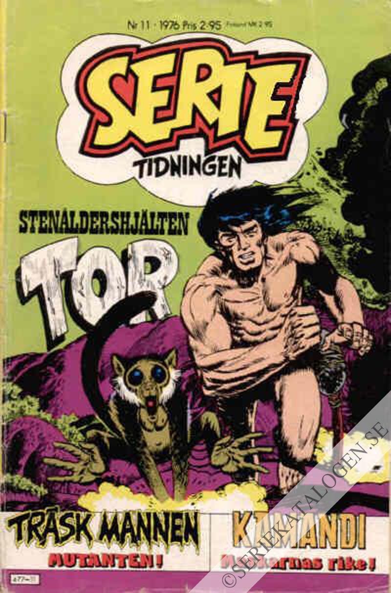 Framsida på Serietidningen #11 (1976)
