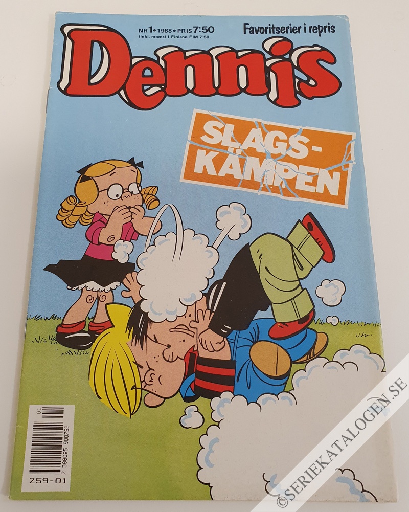 Framsida på Dennis #1 (1988)