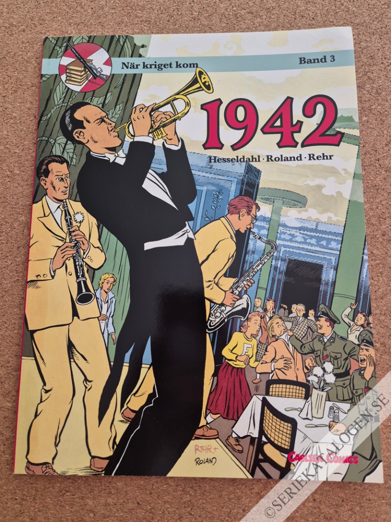 Framsida på När kriget kom 1942 (1993)