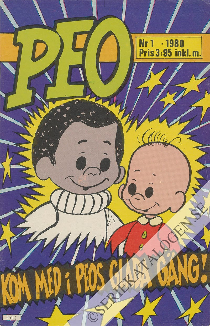 Framsida på Peo #1 (1980)