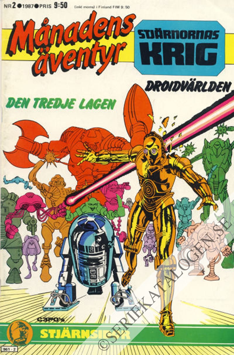 Framsida på Månadens äventyr #2 (1987)