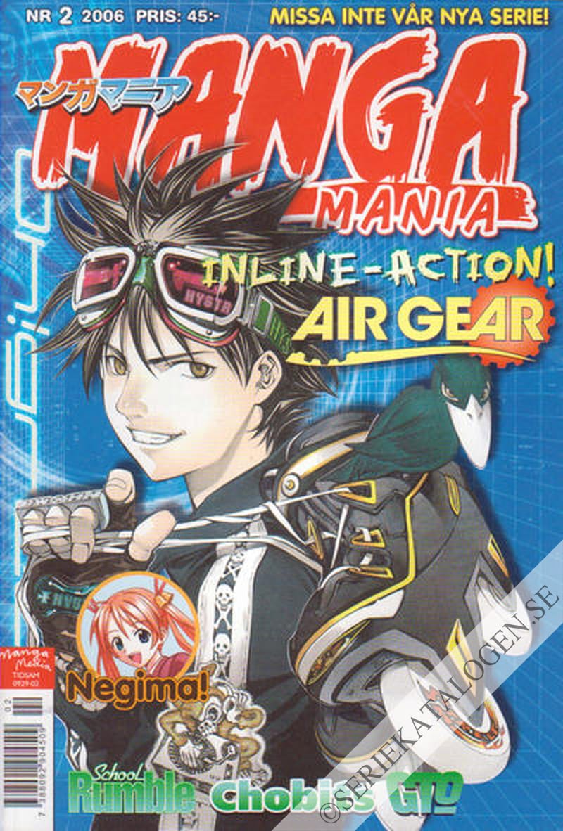 Framsida på Manga mania #2 (2006)
