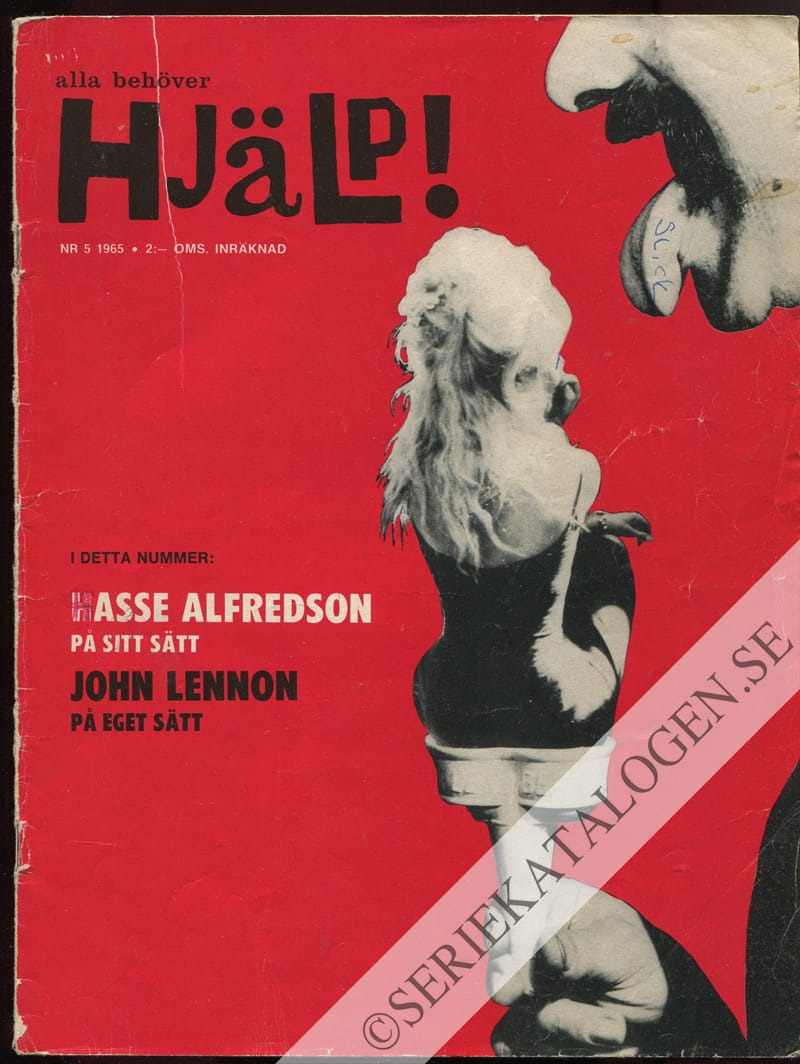 Framsida på Hjälp! #5 (1965)