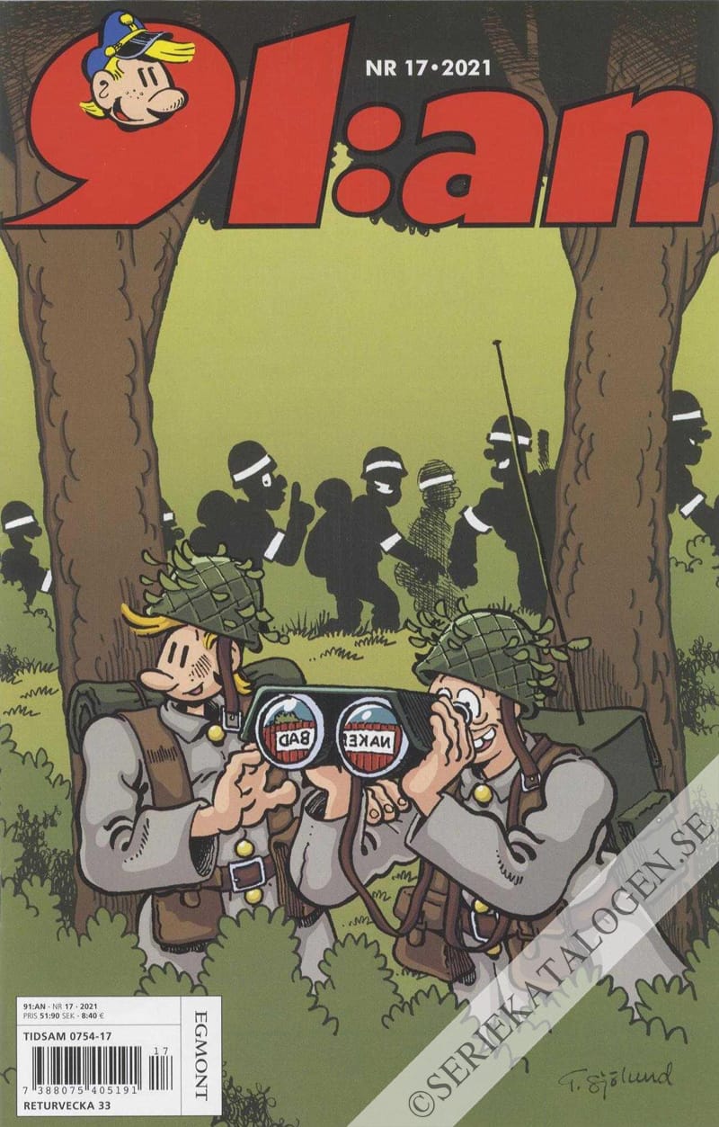 Framsida på 91:an #17 (2021)