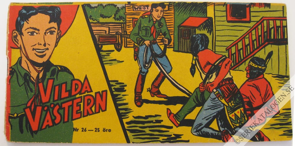 Framsida på Vilda Västern #26 (1956)