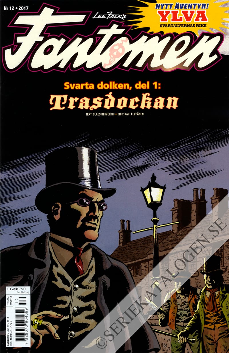 Framsida på Fantomen #12 (2017)