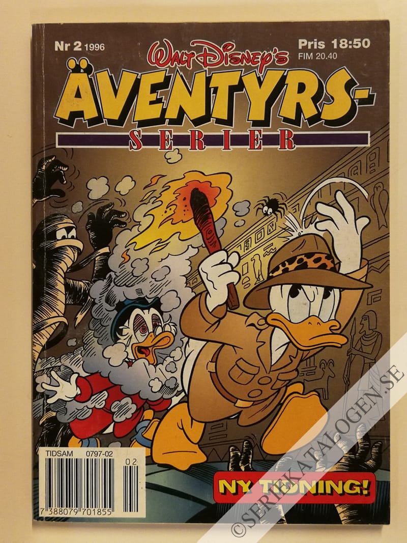 Framsida på Walt Disney's äventyrsserier #2 (1996)