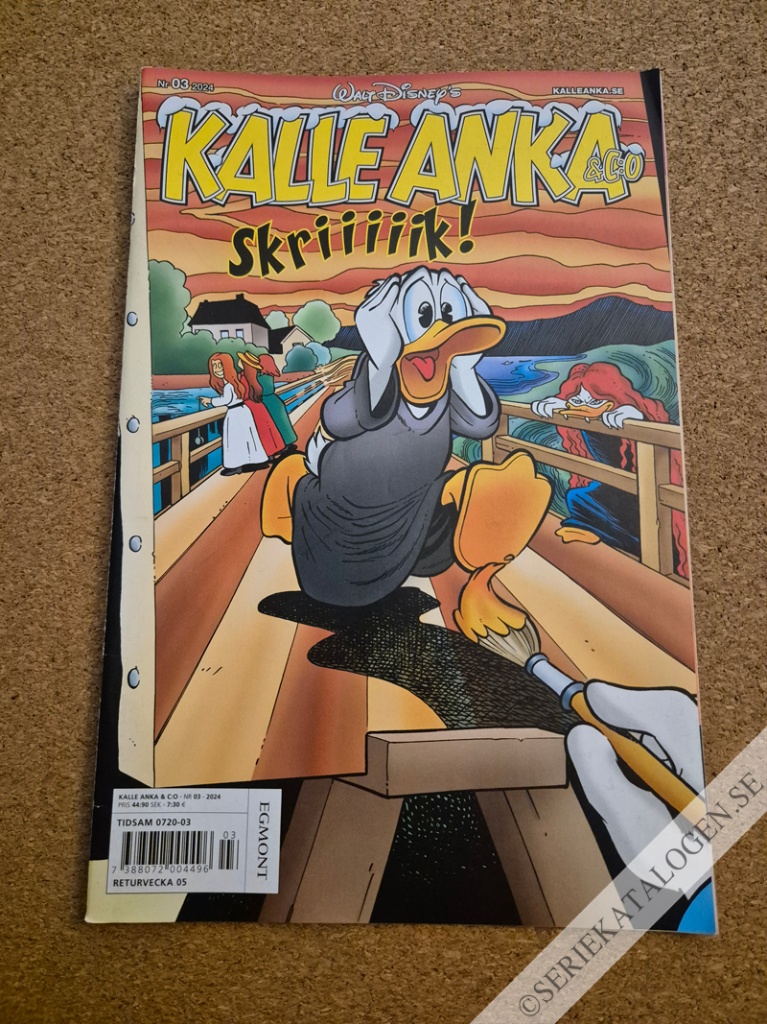 Framsida på Kalle Anka & C:o #3 (2024)