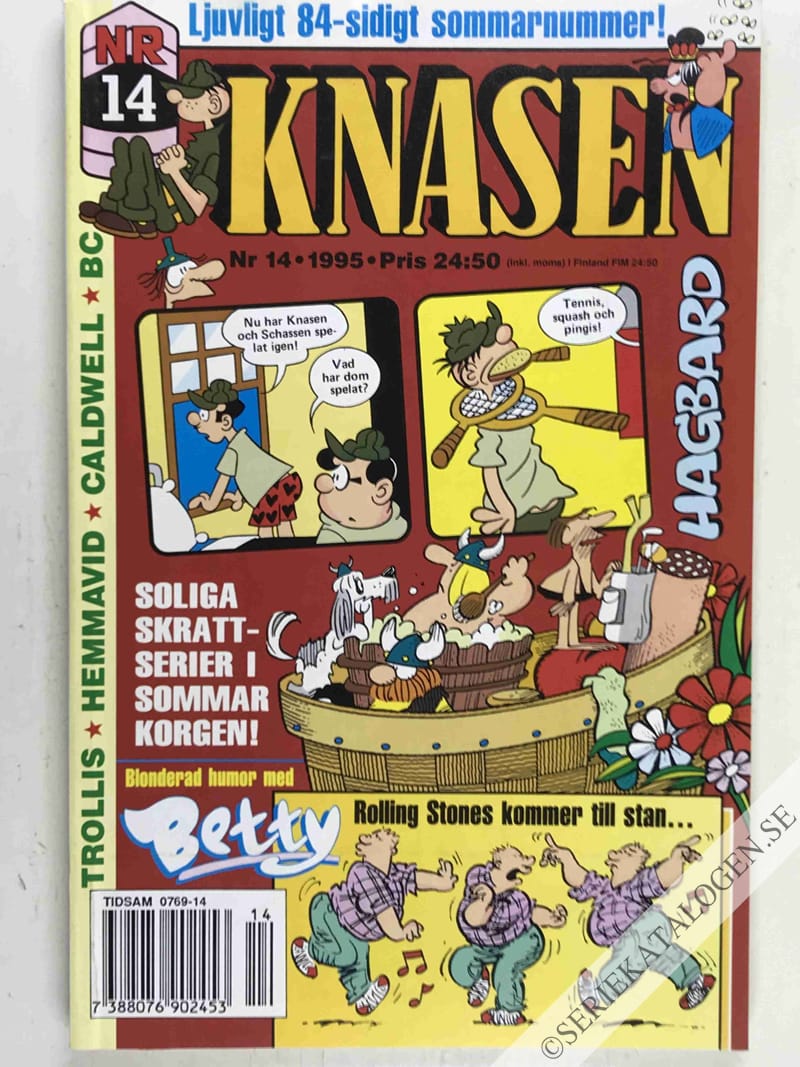 Framsida på Knasen #14 (1995)