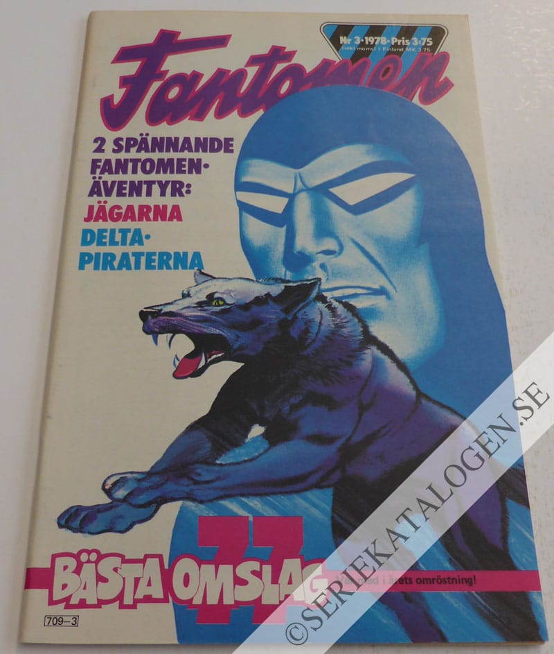 Framsida på Fantomen #3 (1978)