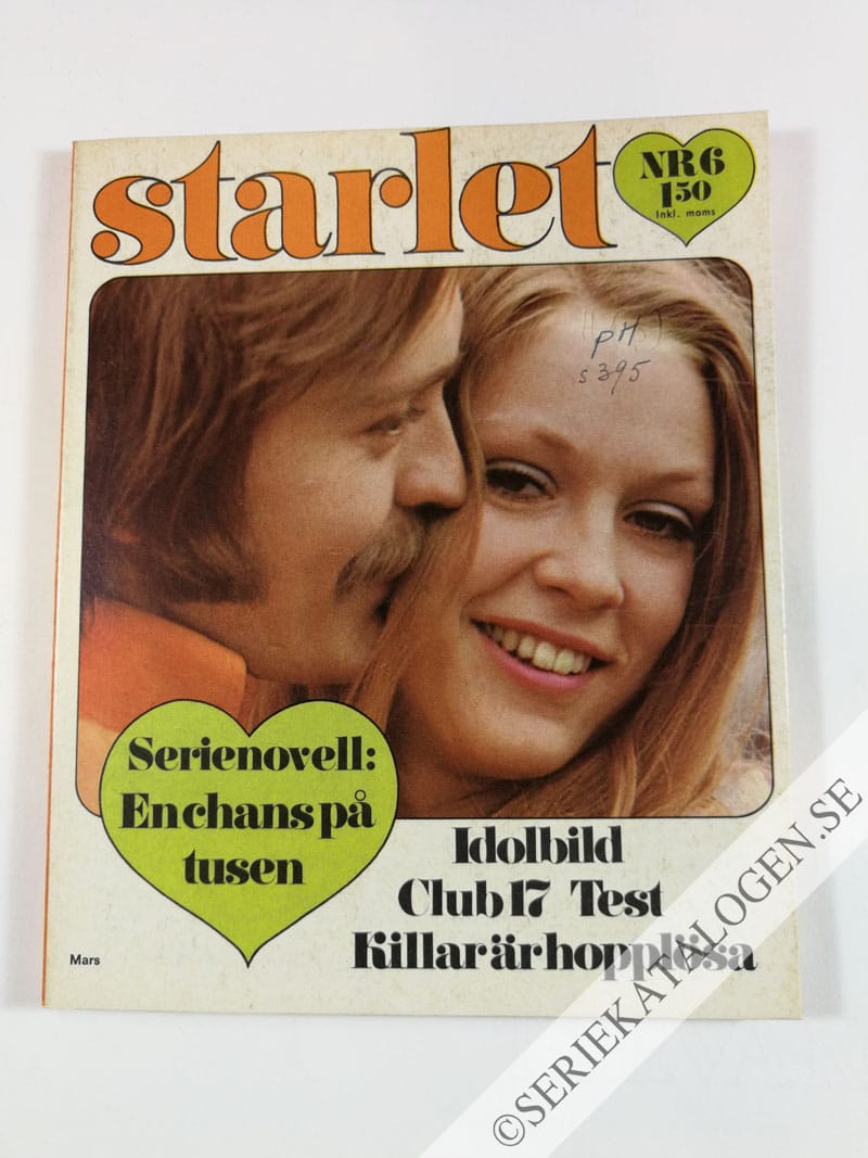 Framsida på Starlet #6 (1970)